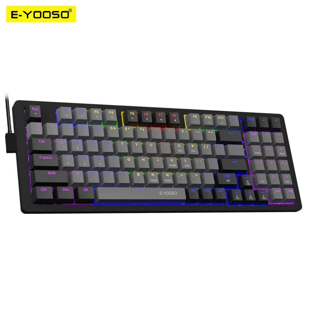 E-YOOSO Z94 USB Mechanical Gam - Gaming Keyboard E Yooso 评论和价格